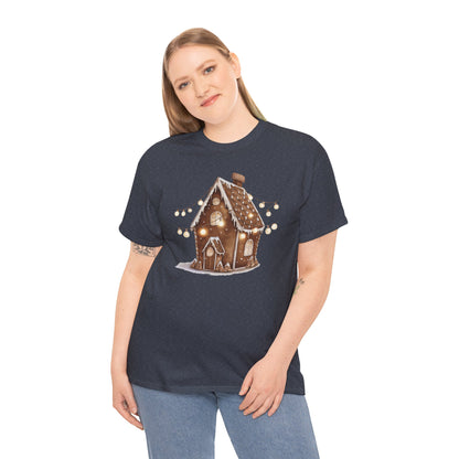 Festive Gingerbread House Tee | Unisex Heavy Cotton T-Shirt, Cozy Holiday Apparel, Christmas Gift, Winter Wonderland Clothing, Cute [...]