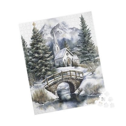 Winter Wonderland Puzzle - Cozy Holiday Nostalgia, Family Fun, Perfect Gift, 110-1014 Pieces, Seasonal Decor