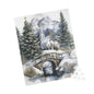 Winter Wonderland Puzzle - Cozy Holiday Nostalgia, Family Fun, Perfect Gift, 110-1014 Pieces, Seasonal Decor