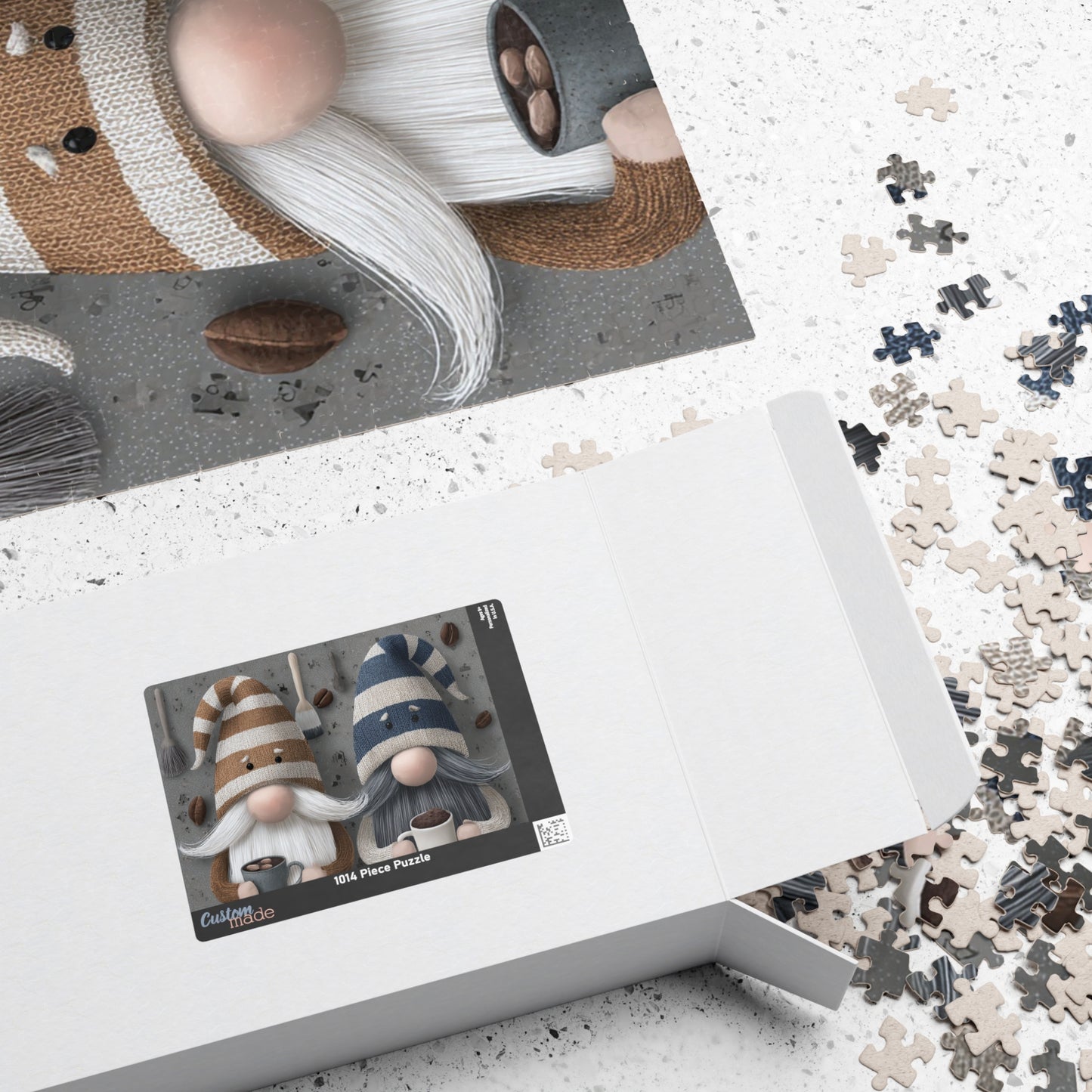 Cozy Gnome Puzzle, Fun Winter Activity, Perfect Gift for Puzzle Lovers, 110-1014 pieces, Holiday Decor, Family Game Night
