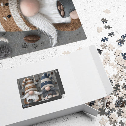 Cozy Gnome Puzzle, Fun Winter Activity, Perfect Gift for Puzzle Lovers, 110-1014 pieces, Holiday Decor, Family Game Night