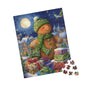 Holiday-Themed Puzzle, Christmas Jigsaw for Family Fun, Winter Decor Gift, Seasonal Activity, Kids & Adults, Festive Home Entertainment