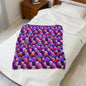 Ghostly Plush Blanket for Cozy Nights, Halloween Decor, Soft Throw, Home Comfort, Gift for Kids
