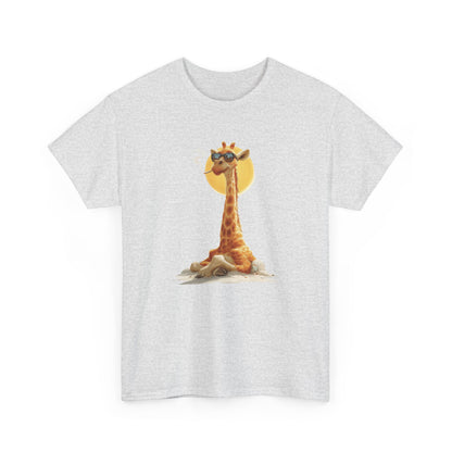 Cool Giraffe Graphic Tee, Unisex Funny Shirt, Casual Summer Top