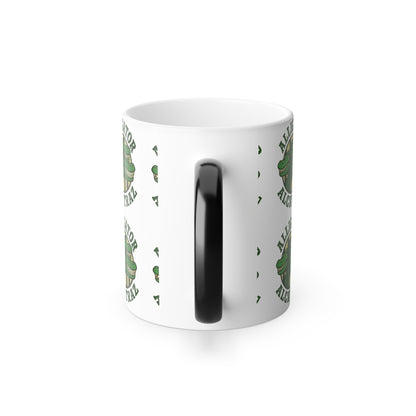 Color Morphing Mug with Alligator Alcatraz Design - Fun Gift for Trump Lovers, Unique Coffee Gift