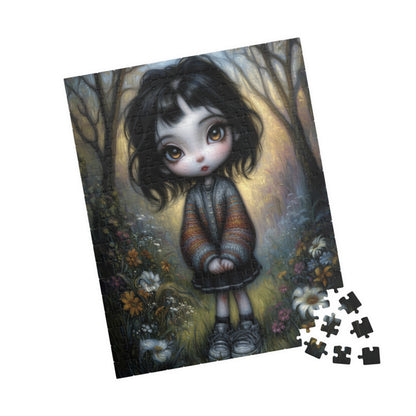 Enchanting Puzzle - Whimsical Girl in Nature - Perfect Gift for Kids, Families, Puzzle Lovers, Cozy Nights, Relaxation