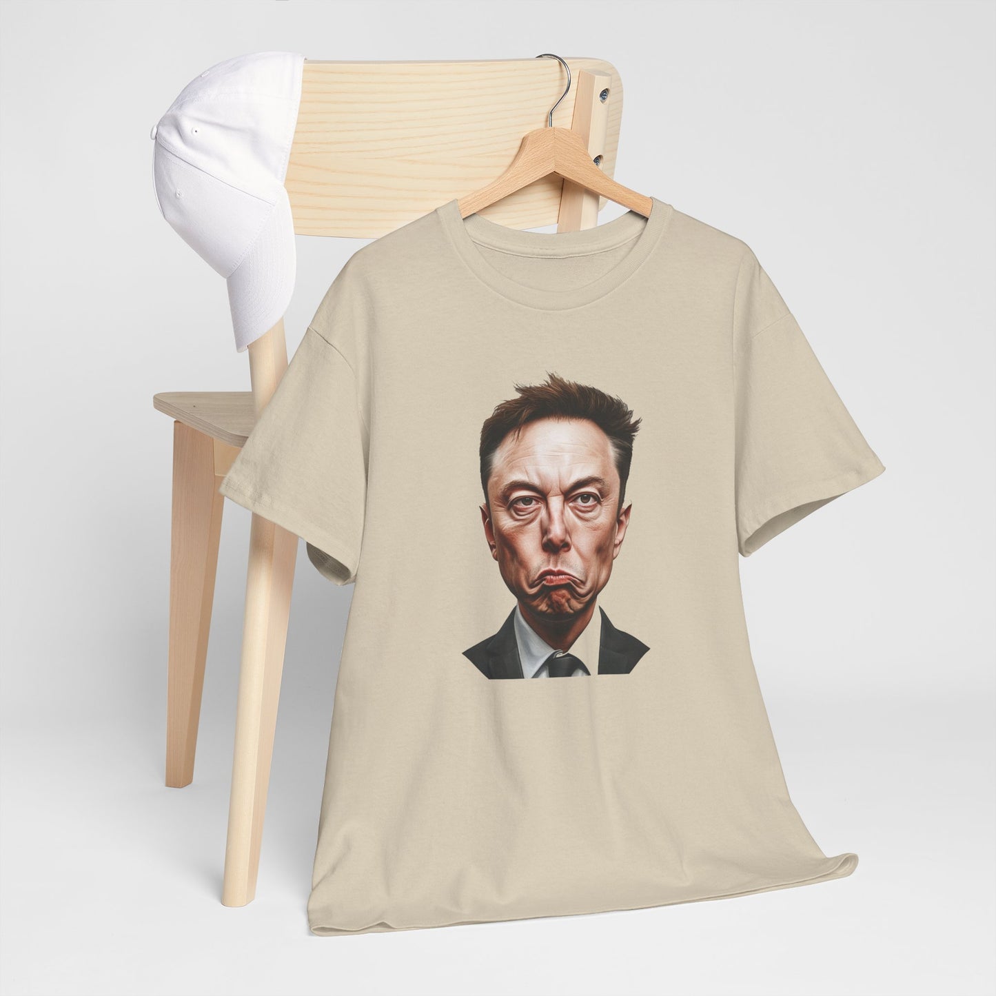 Funny Elon Musk Smirk Unisex Tee Shirt