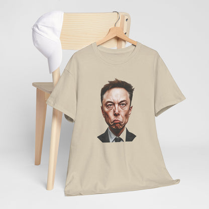 Funny Elon Musk Smirk Unisex Tee Shirt