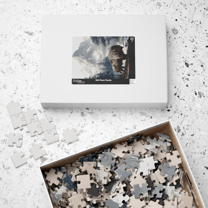 Nature-Themed Puzzle with Bison and Mountains, Relaxing Activity for All Ages, Perfect Gift for Animal Lovers, Challenging Gift for [...]