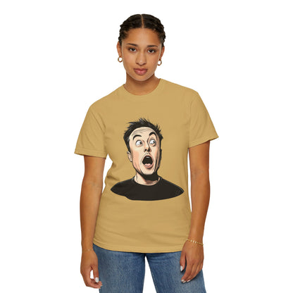 Elon Musk Shocked Expression Unisex T-shirt
