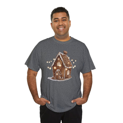 Festive Gingerbread House Tee | Unisex Heavy Cotton T-Shirt, Cozy Holiday Apparel, Christmas Gift, Winter Wonderland Clothing, Cute [...]