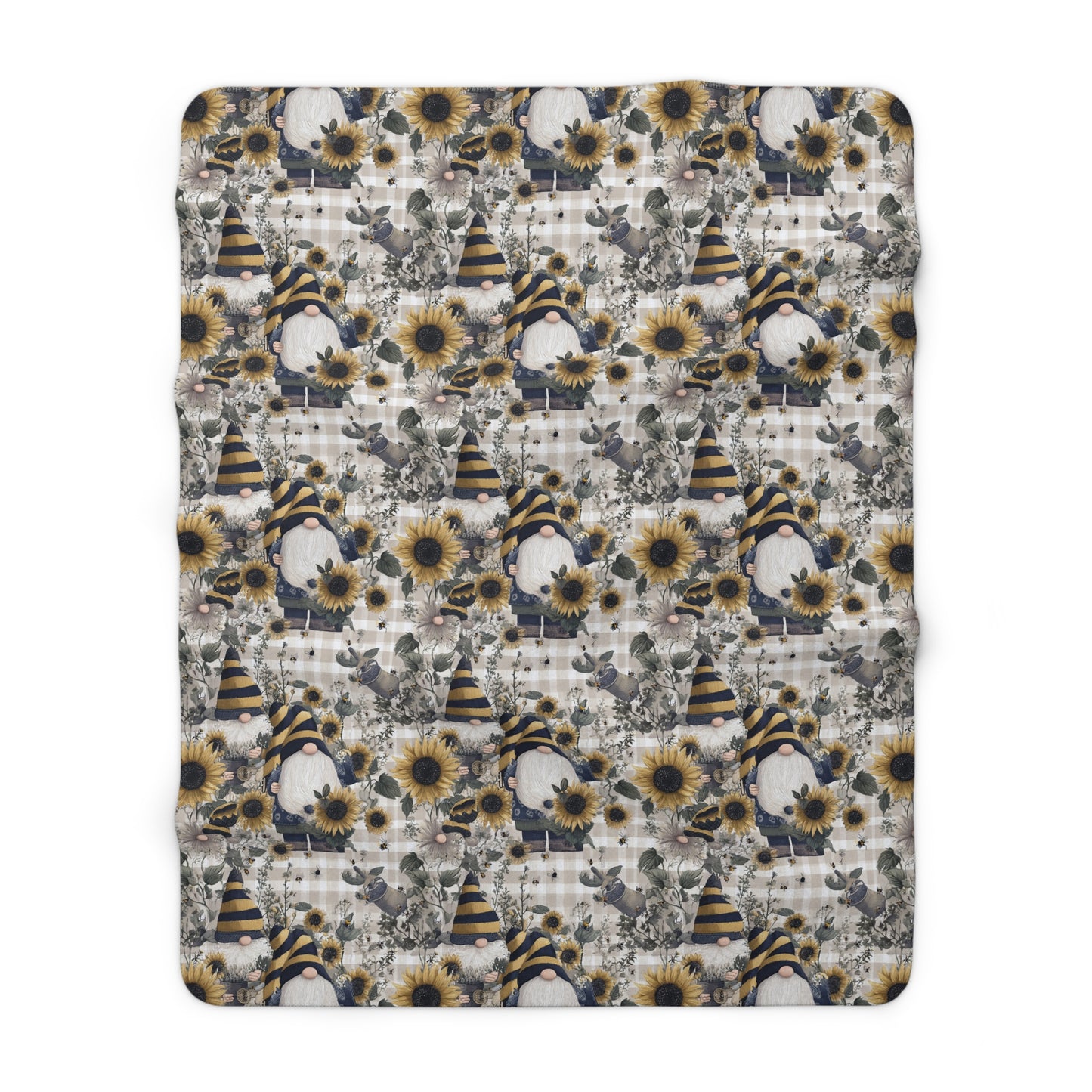 Cozy Floral Sherpa Fleece Blanket, Perfect for Home Decor, Gift for Her, Warm Throw for Winter Nights, Floral Pattern Blanket, [...]
