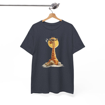 Cool Giraffe Graphic Tee, Unisex Funny Shirt, Casual Summer Top