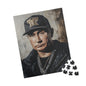 Putin Artistic Puzzle featuring Iconic Portrait, Jigsaw Puzzle, Unique Political Satire Gift