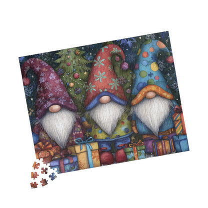Christmas Gnome Puzzle, 110-1014 Piece Jigsaw Puzzle