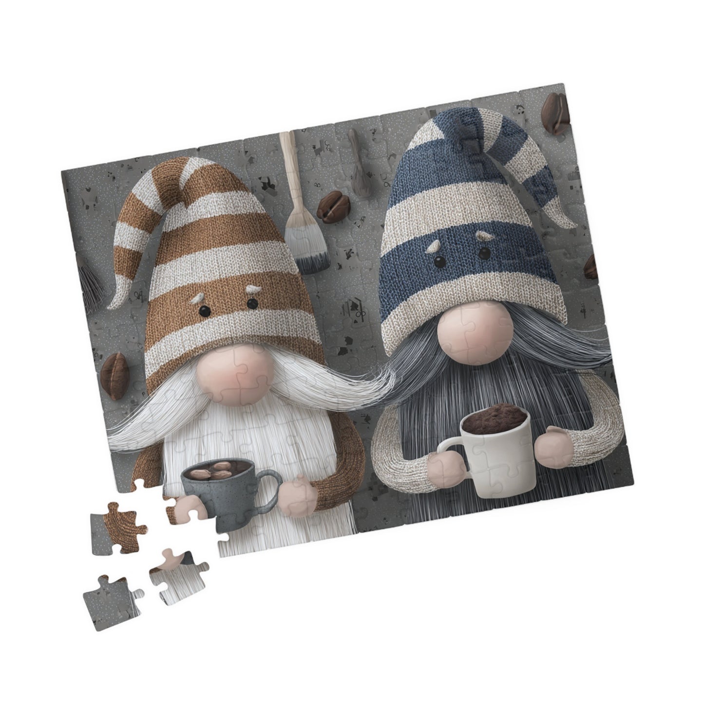 Cozy Gnome Puzzle, Fun Winter Activity, Perfect Gift for Puzzle Lovers, 110-1014 pieces, Holiday Decor, Family Game Night