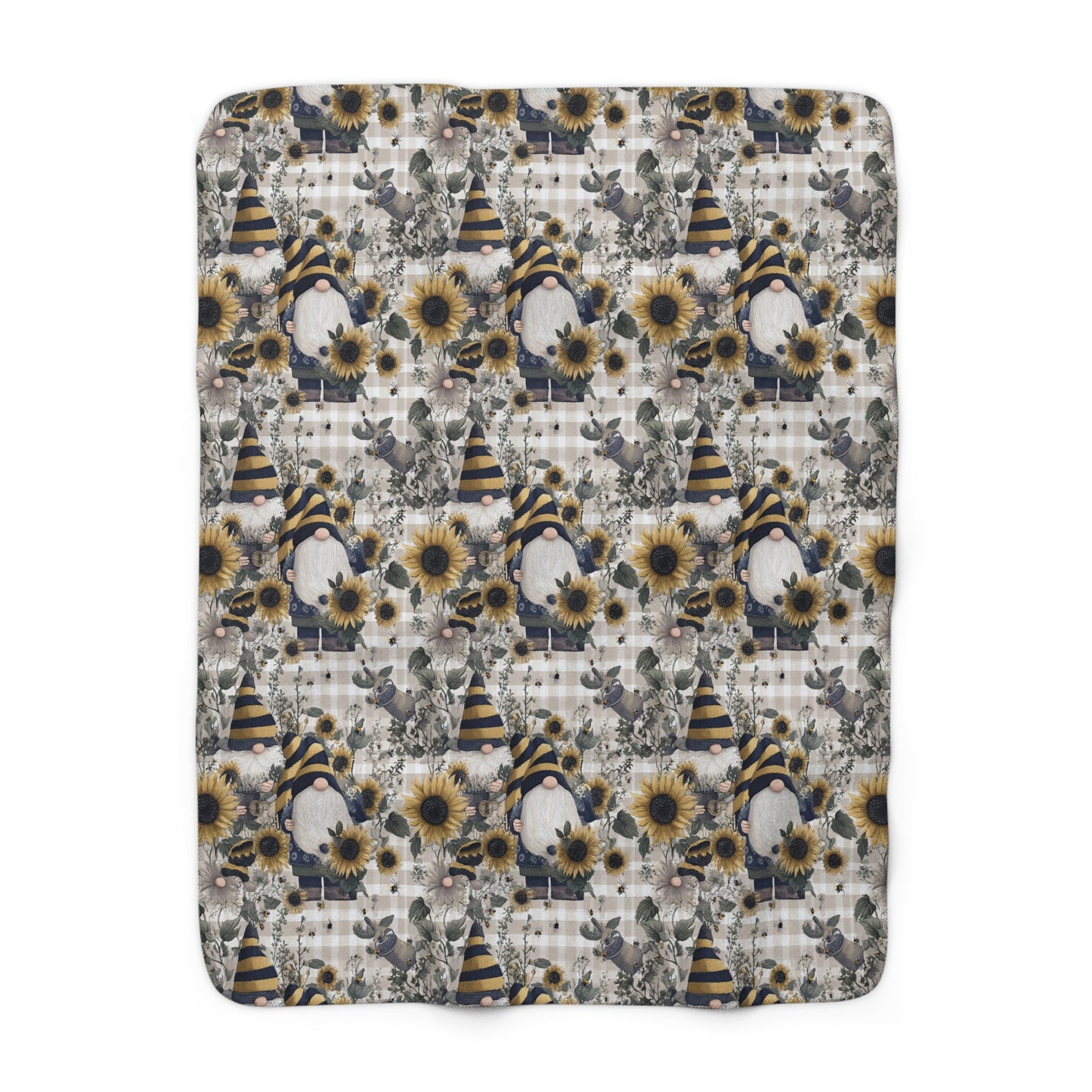 Cozy Floral Sherpa Fleece Blanket, Perfect for Home Decor, Gift for Her, Warm Throw for Winter Nights, Floral Pattern Blanket, [...]