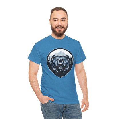 Majestic Bear Graphic Tee | Unisex Heavy Cotton Shirt, Animal Lover Gift, Outdoor Adventure Wear, Nature Lover Apparel, Birthday Gift, [...]