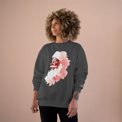 Champion Sweatshirt - The True Santa Mom and Dad Unisex Design