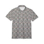Easter Bunny Patterned Unisex Polo Shirt, Fun Casual Wear, Spring Fashion, Gift for Him/Her, Holiday Outfit, Stylish Polo