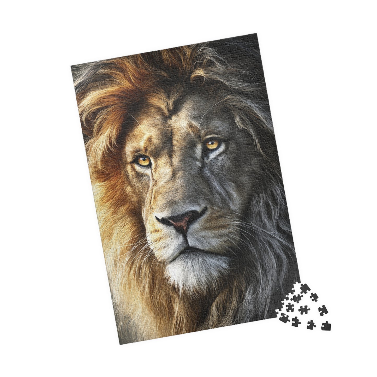 Majestic Lion Puzzle | Perfect for Family Game Night