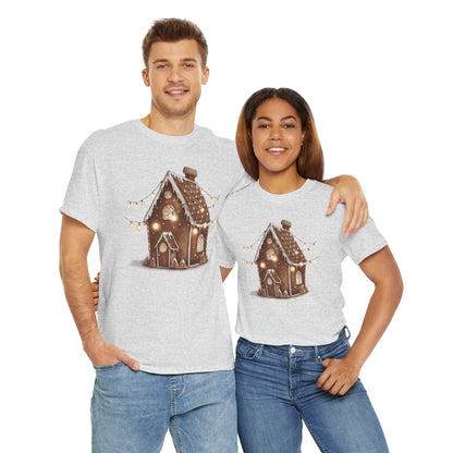 Festive Gingerbread House Tee | Unisex Heavy Cotton T-Shirt, Cozy Holiday Apparel, Christmas Gift, Winter Wonderland Clothing, Cute [...]