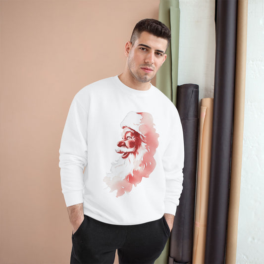 Champion Sweatshirt - The True Santa Mom and Dad Unisex Design