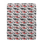 Cozy Sherpa Fleece Blanket with Whimsical Fish Design, Perfect Gift for Home Decor, Holidays, or Picnics, Soft Plush Throw