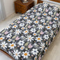 Cozy Floral Velveteen Blanket - Perfect for Home, Gifts, Picnics, and Snuggling!