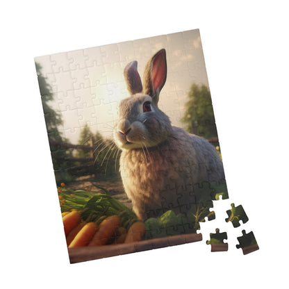 In the Garden | Rabbit Puzzle for Adults and Kids, Family Game Night, Gift for Nature Lovers, Fun Challenge, 110-1014 Pieces
