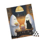 Cozy Ghosts Puzzle - 110/252/520/1014-piece jigsaw, Halloween decor, spooky fun, gift for puzzle lovers