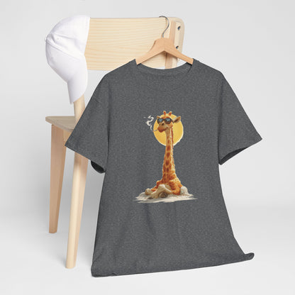 Cool Giraffe Graphic Tee, Unisex Funny Shirt, Casual Summer Top