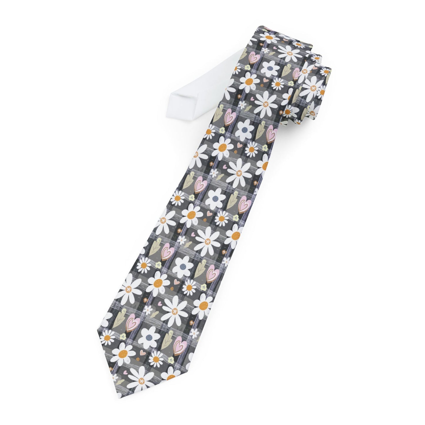 Floral Pattern Necktie - Stylish Accessory for Weddings, Celebrations, Groomsmen Gifts, Spring Events, Unique Fashion Statement