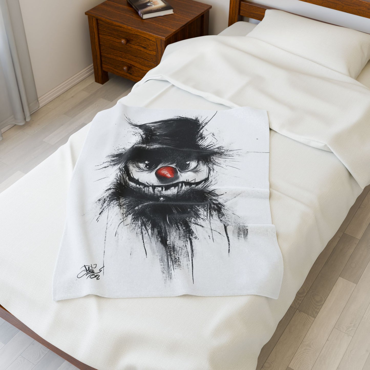 Cozy Snowman Plush Blanket - Winter Decor, Holiday Gift, Home Comfort, Snuggle Up, Soft Throw Blanket