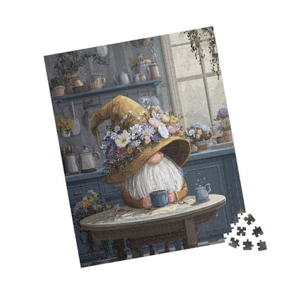 Charming Gnome Puzzle, 110 to 1014-piece Jigsaw, Perfect Gift for Adults, Family Fun Activity, Relaxation Hobby