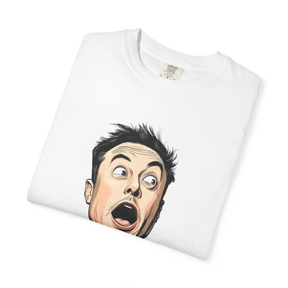 Elon Musk Shocked Expression Unisex T-shirt