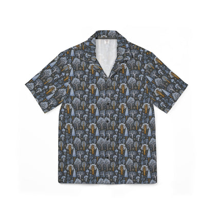 Men's Hawaiian Camp Shirt, Tropical Vibes, Casual Summer Wear, Beach Getaway, Vacation Essential, Gift for Him