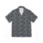 Men's Hawaiian Camp Shirt, Tropical Vibes, Casual Summer Wear, Beach Getaway, Vacation Essential, Gift for Him