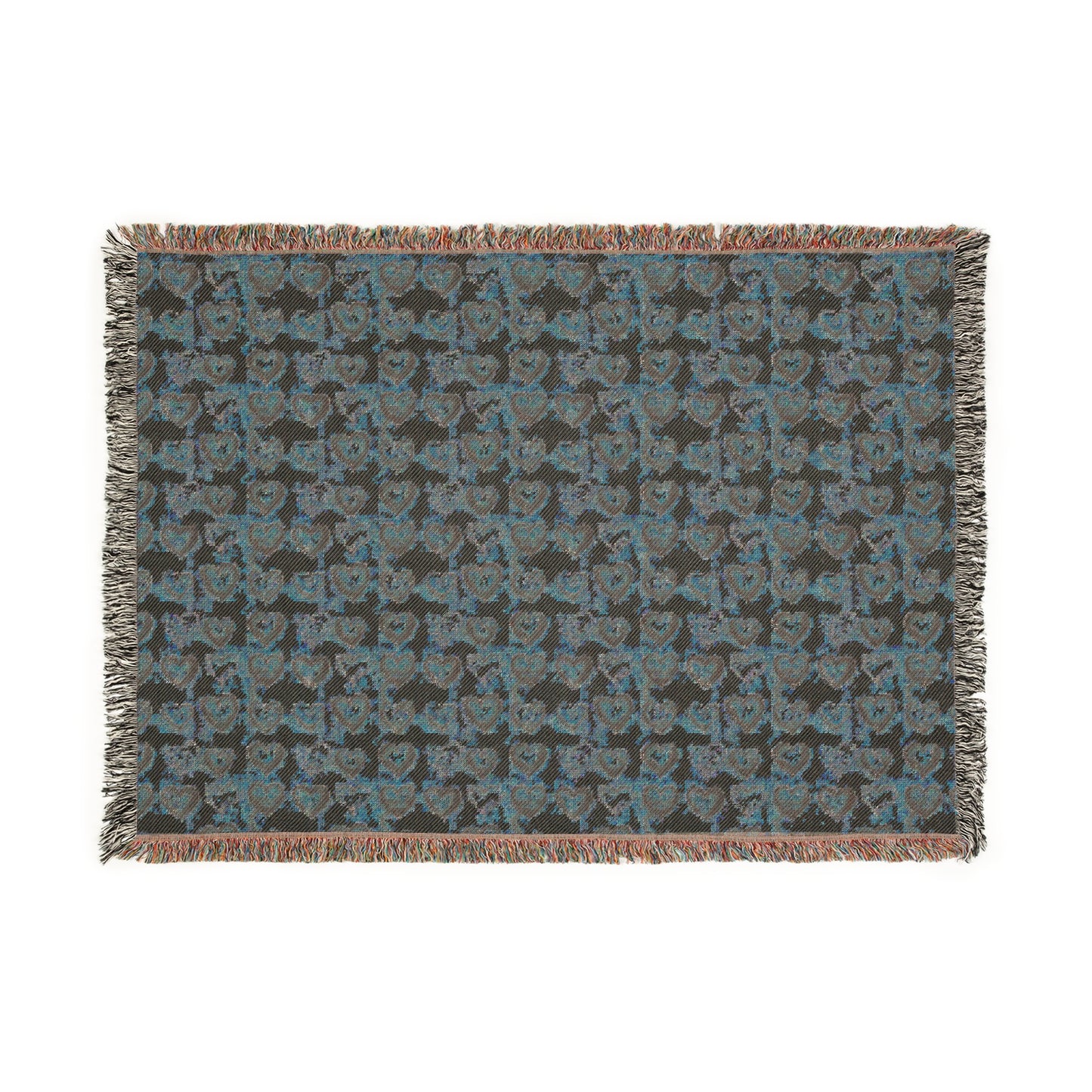 Cozy Woven Blanket for Home Decor, Perfect for Gift Giving, Rustic Style Throw, Comfortable Family Quilt, Holiday Present