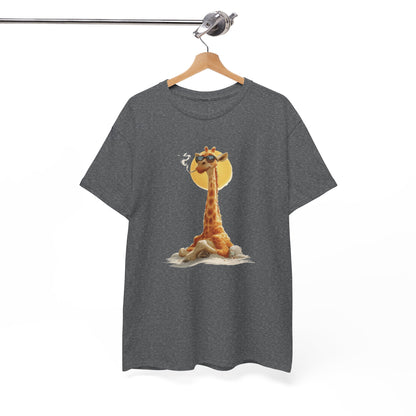 Cool Giraffe Graphic Tee, Unisex Funny Shirt, Casual Summer Top