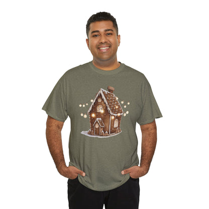 Festive Gingerbread House Tee | Unisex Heavy Cotton T-Shirt, Cozy Holiday Apparel, Christmas Gift, Winter Wonderland Clothing, Cute [...]