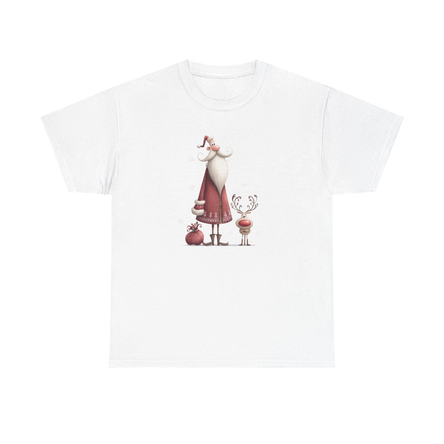 Christmas Cheer Unisex Heavy Cotton Tee, Holiday Gift