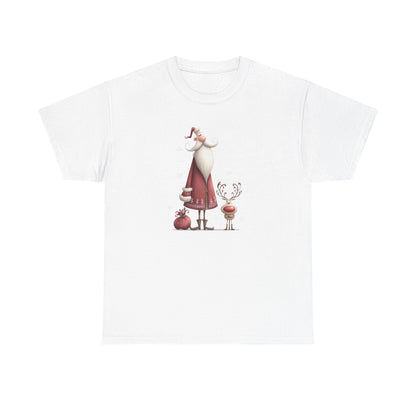 Christmas Cheer Unisex Heavy Cotton Tee, Holiday Gift