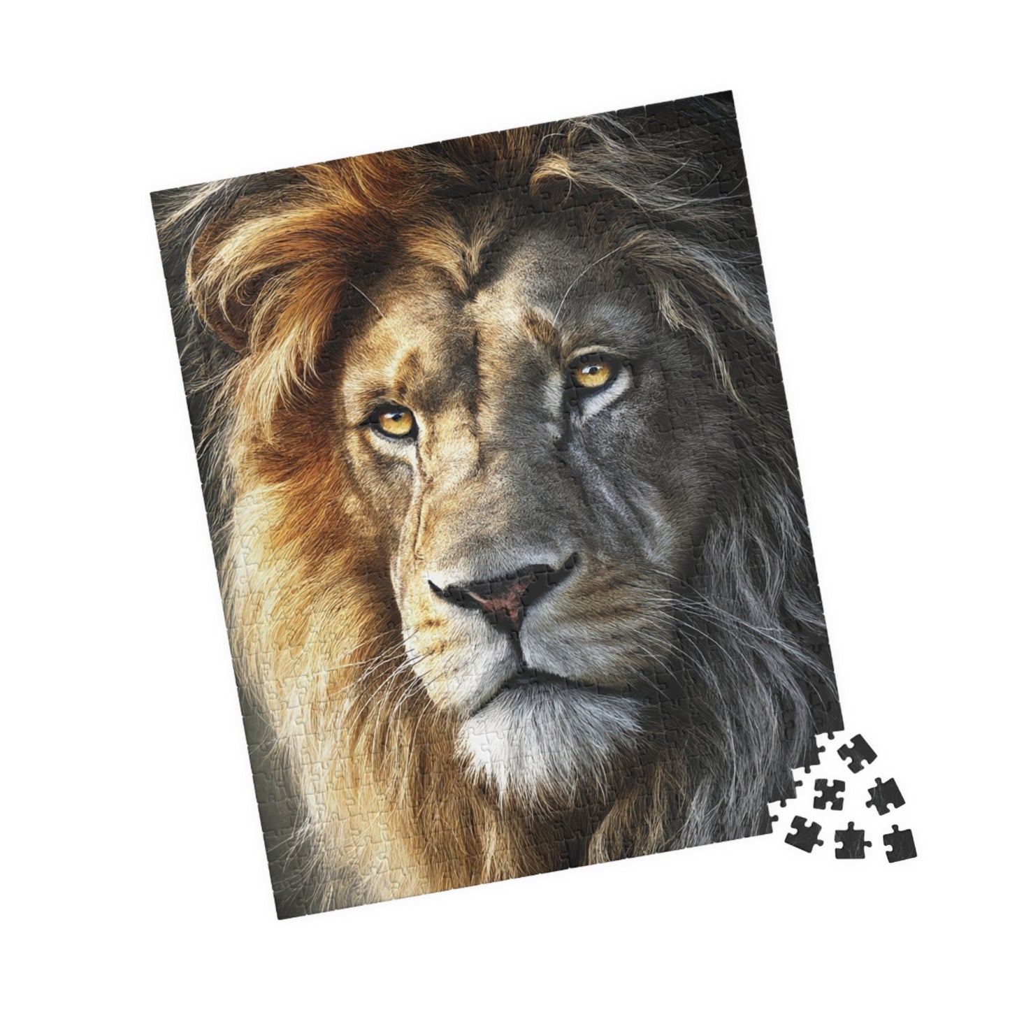 Majestic Lion Puzzle | Perfect for Family Game Night