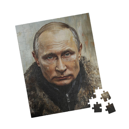 Puzzle - President Vladimir Putin in Fur Coat
