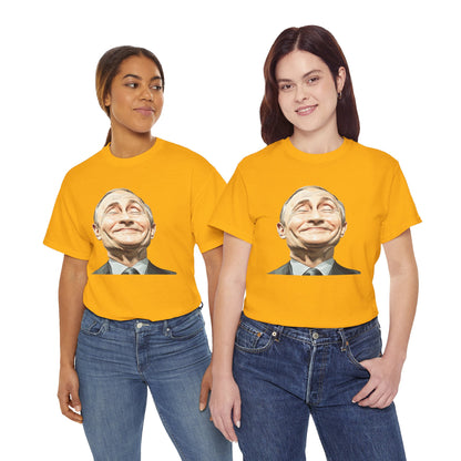 Political Humor Tee, Funny Graphic T-Shirt, Unisex Heavy Cotton Shirt, Gift for Activists, Statement Apparel, Casual Wear