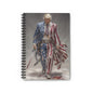 Patriotic Spiral Notebook, Motivational Journal, Unique Gift for Political Enthusiasts, American Pride Note-taking, Ideal for Events [...]