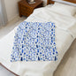 Cozy Winter Gnomes Velveteen Plush Blanket