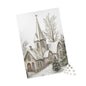 Winter Wonderland Puzzle, Cozy Family Activity, Holiday Home Decor, 110-1014 Pieces, Christmas Gift Idea, Relaxing Puzzle Fun