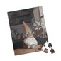Cozy Gnome Puzzle - Perfect for Family Game Night, Home Decor, Cozy Gift, Holiday Family Fun, 110-1014 Piece Options